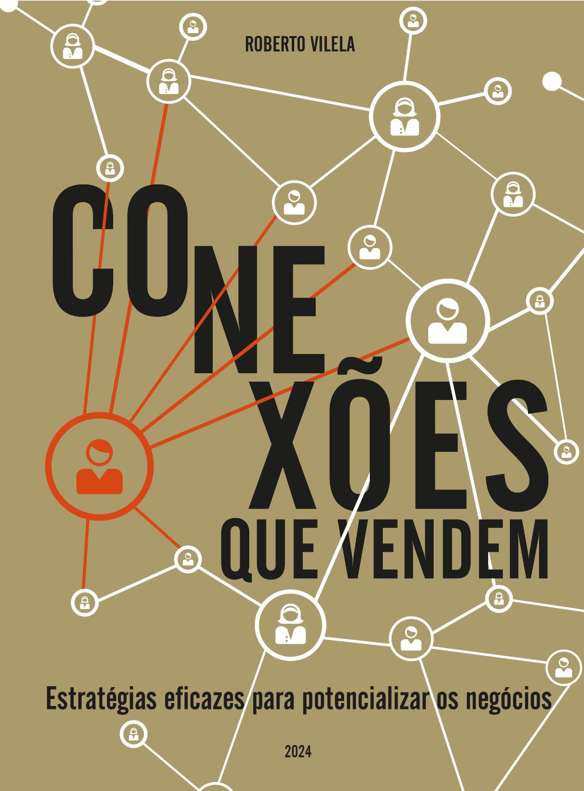 Capa de Conexões que Vendem, de Roberto Vilela